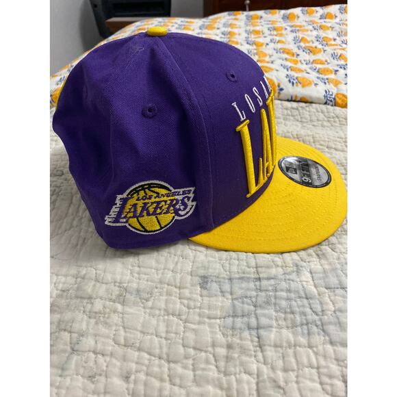 New era lakers 5950 snap back nwt hat - Picture 2 of 7